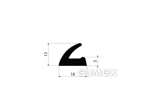 GUMMIPROFILE L-FORM - EPDM